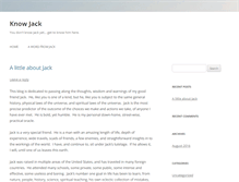 Tablet Screenshot of knowjack.net
